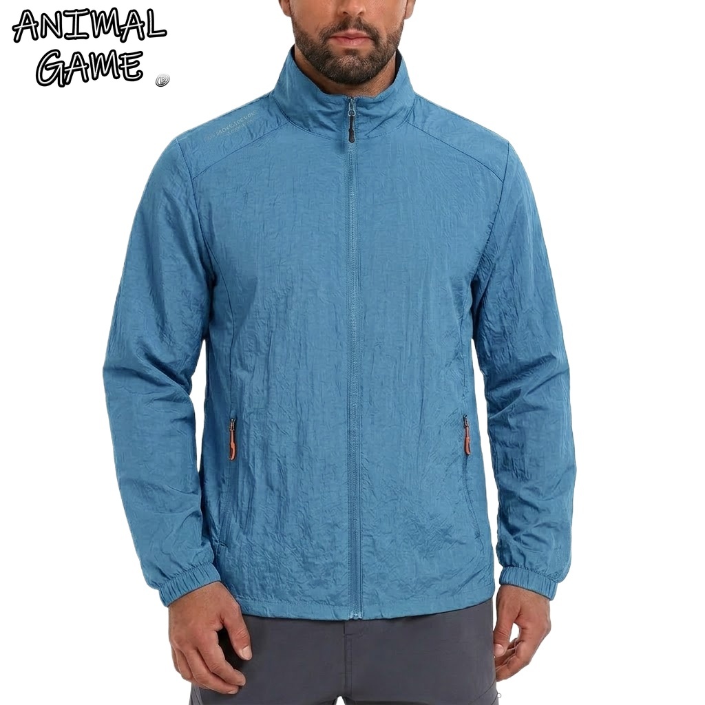 Fishing Jacket Waterproof - Mens UPF50+ Performance Sunscreen Coats Breathable