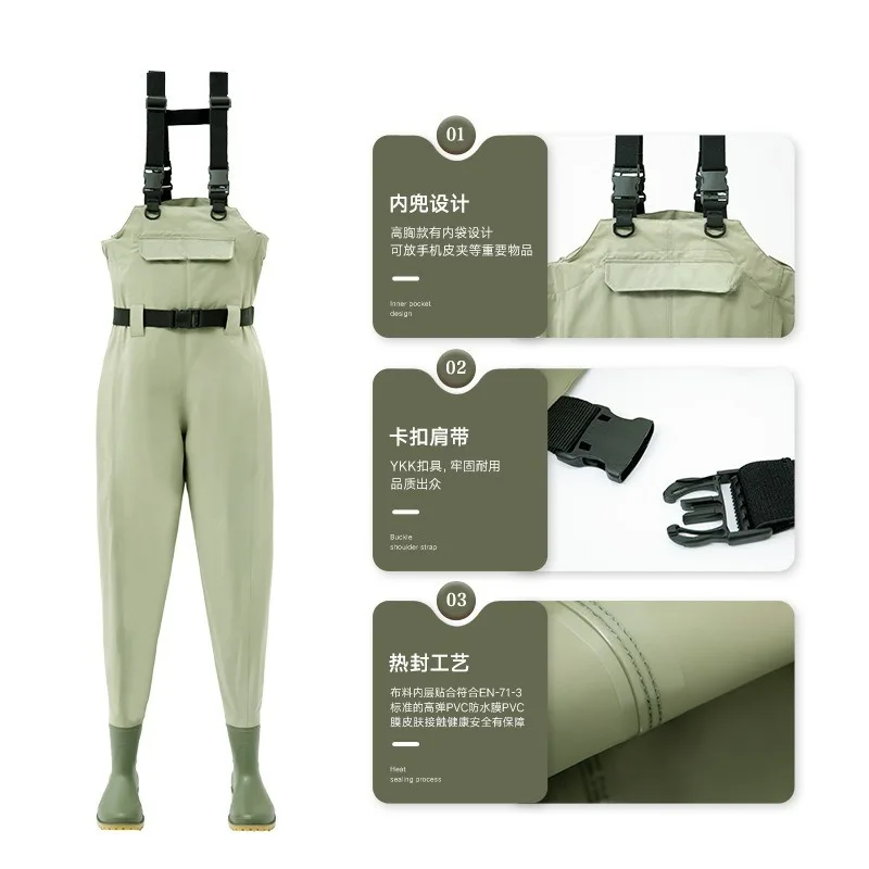 Wear-resistant waterproof sewe - Fishing Rain Suit 评论和价格
