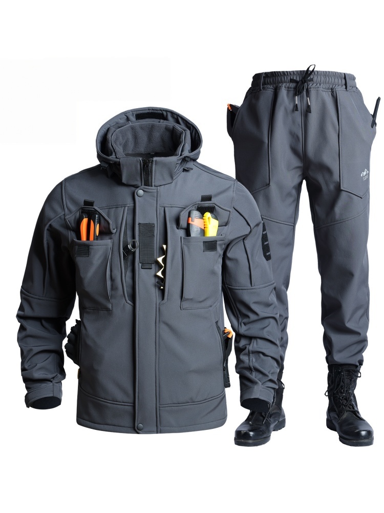 Man Windbreaker 2026 New Fleec - Fishing Jacket Waterproof 评论和价格