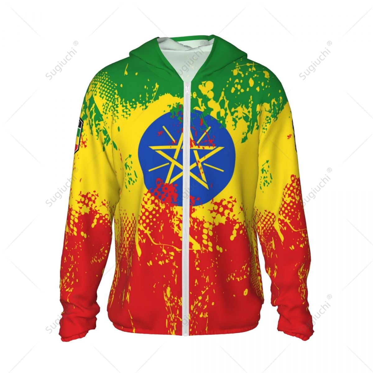 Ethiopia Flag Sun Protection H - Fishing Hoodie 评论和价格