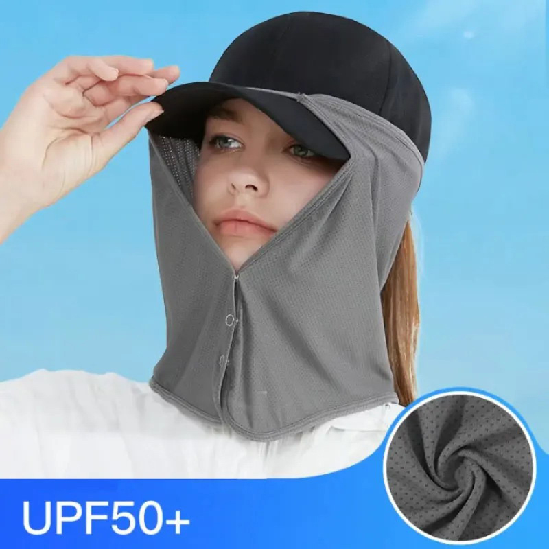 Quick Drying Fishing Cap Face  - Fishing Mask Sun Protection 评论和价格