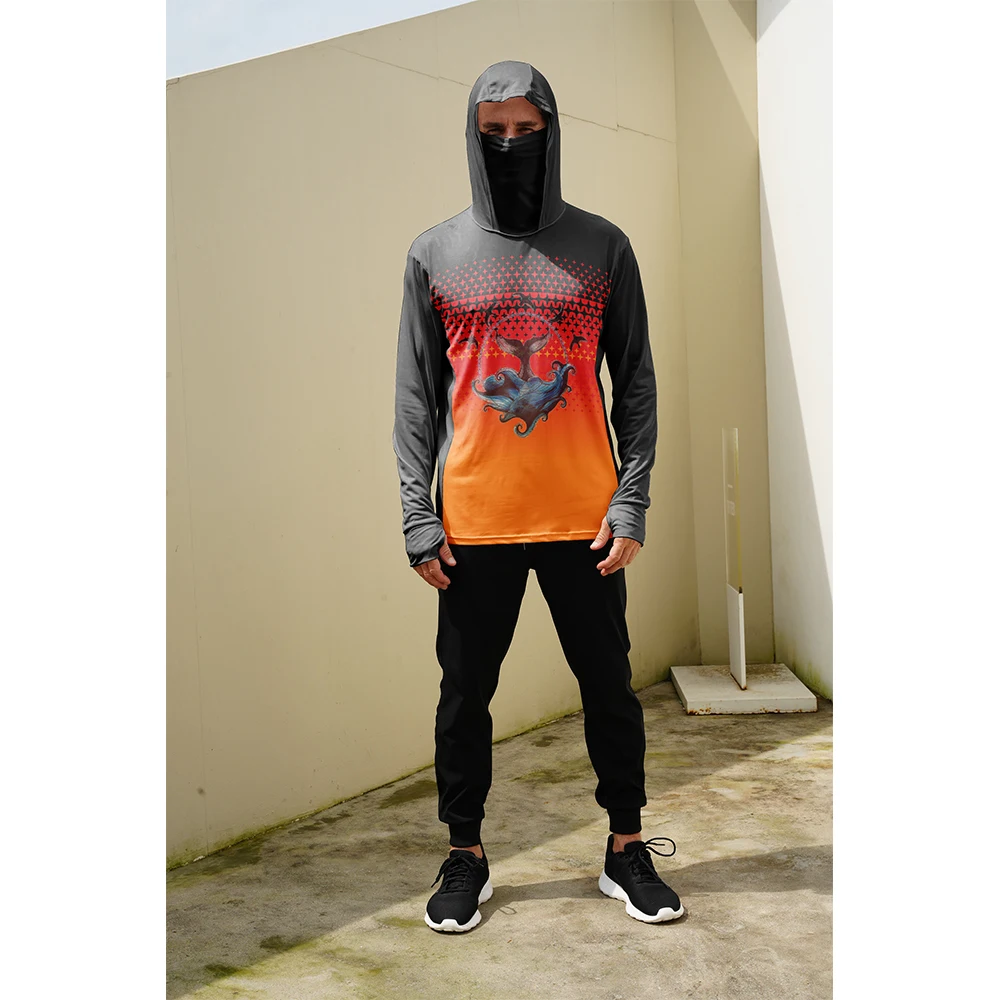 Fishing Shirts Men Sun Protect - Fishing Mask Sun Protection 评论和价格