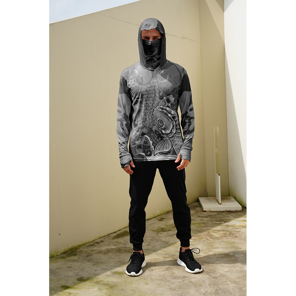 Fishing Shirts Men Sun Protect - Fishing Mask Sun Protection 评论和价格