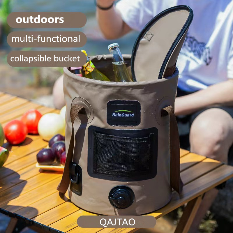 25L Portable Foldable Bucket O - Fishing Bag Waterproof 评论和价格
