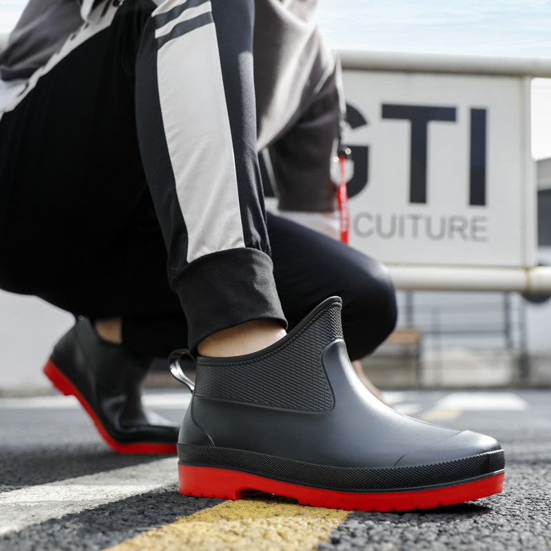 Spring Unisex Rubber Rain Boot - Fishing Boots 评论和价格