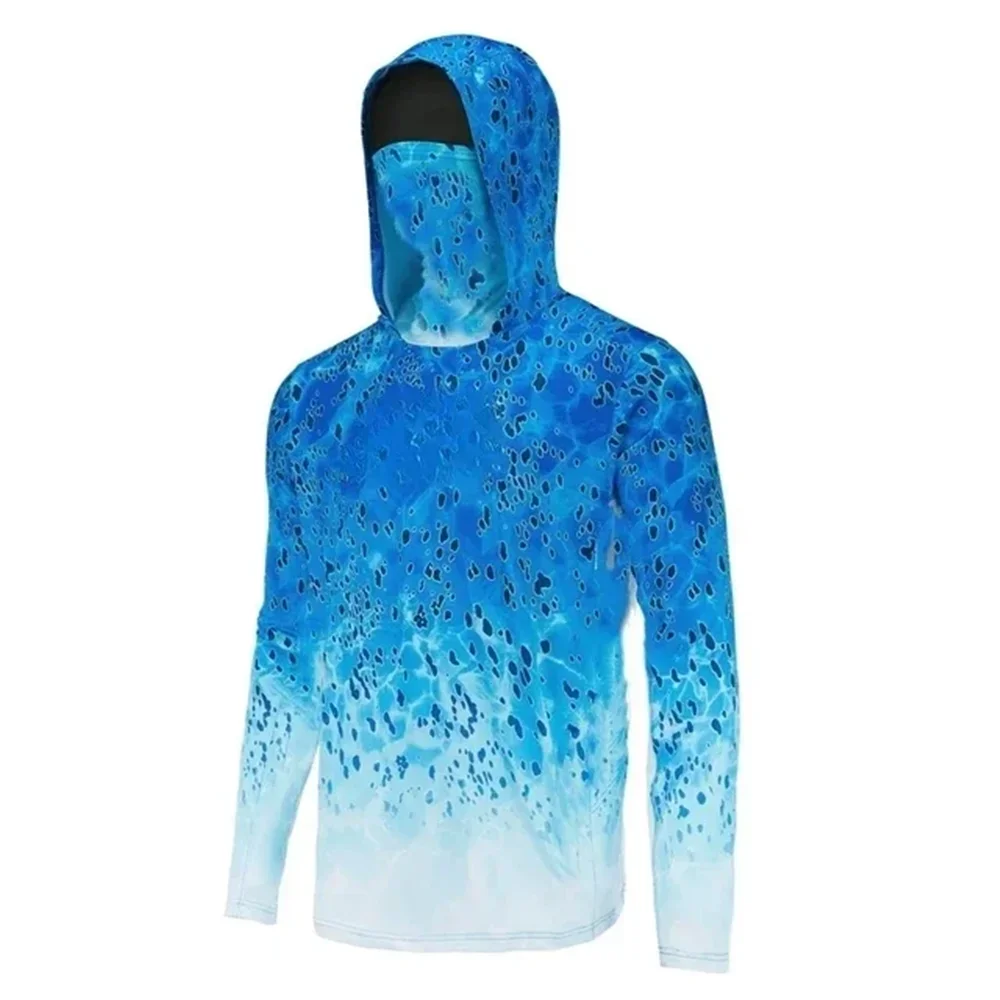 Camouflage Fishing Shirt Upf 5 - Fishing Mask Sun Protection 评论和价格