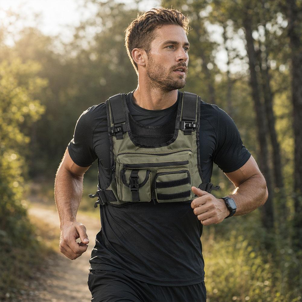 Multi Pocket Outdoor Tactical  - Fishing Vest 评论和价格