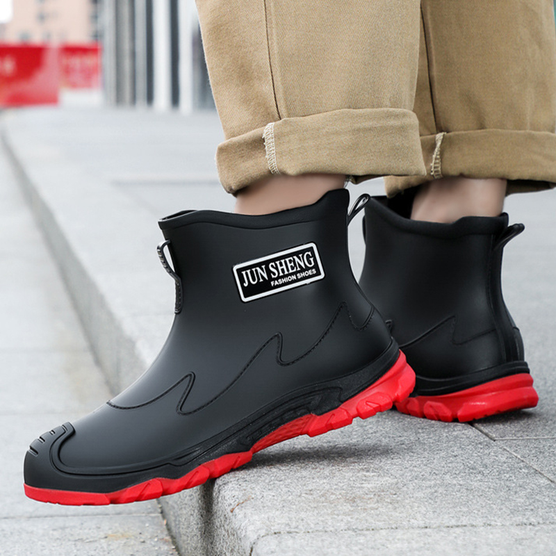 Waterproof Cross-Border Men's  - Fishing Boots 评论和价格