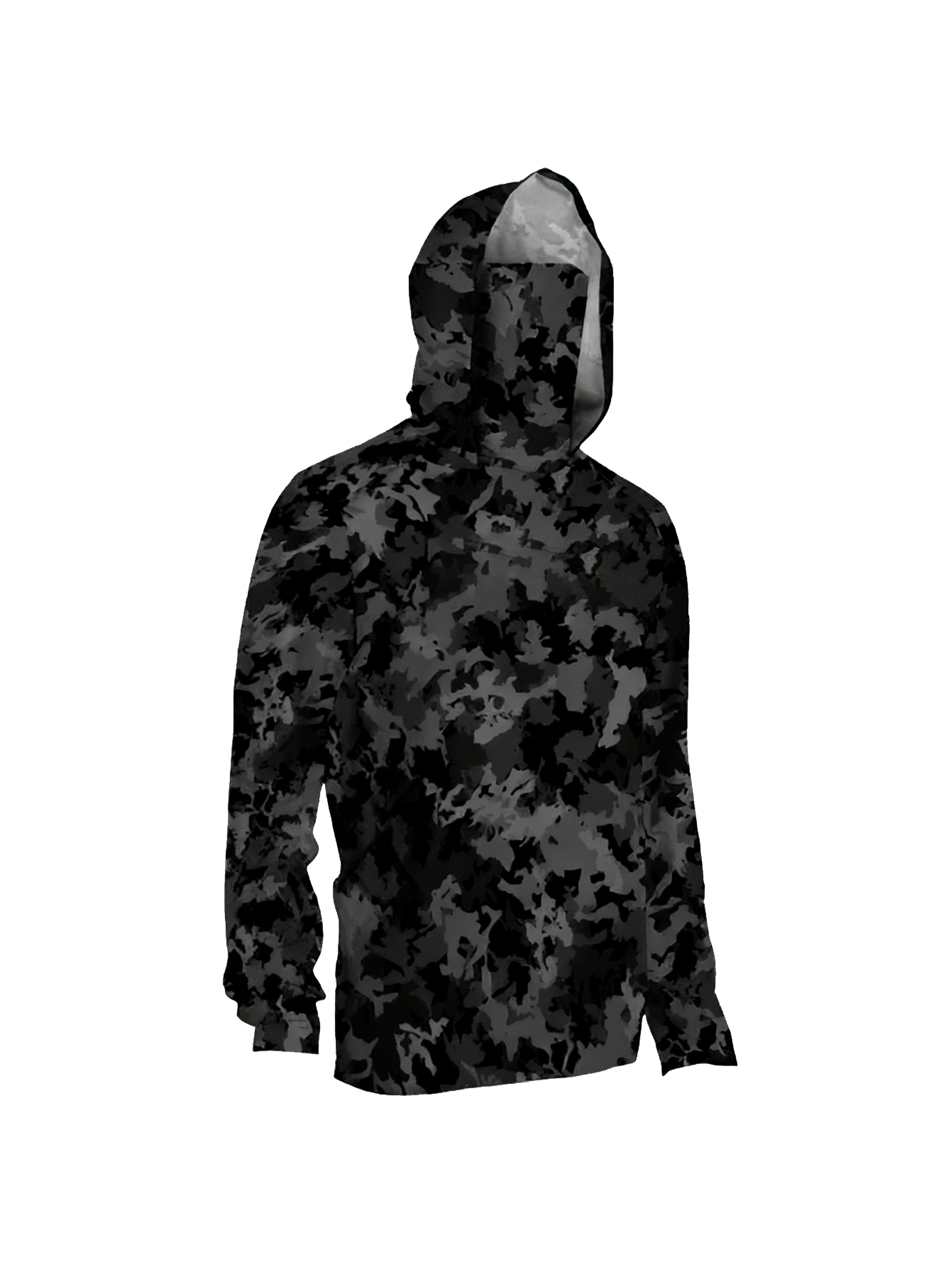Men UV Protection Angling Hood - Fishing Shirt Uv Protection 评论和价格