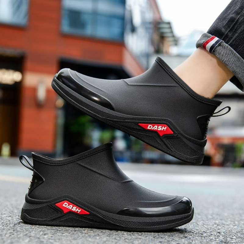 Men's Rain Shoes Waterproof Wo - Fishing Boots 评论和价格