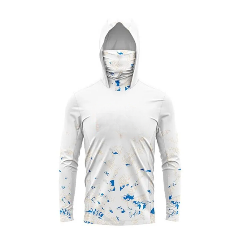 MALFC Hood Fishing Shirt Fishi - Fishing Shirt Uv Protection 评论和价格