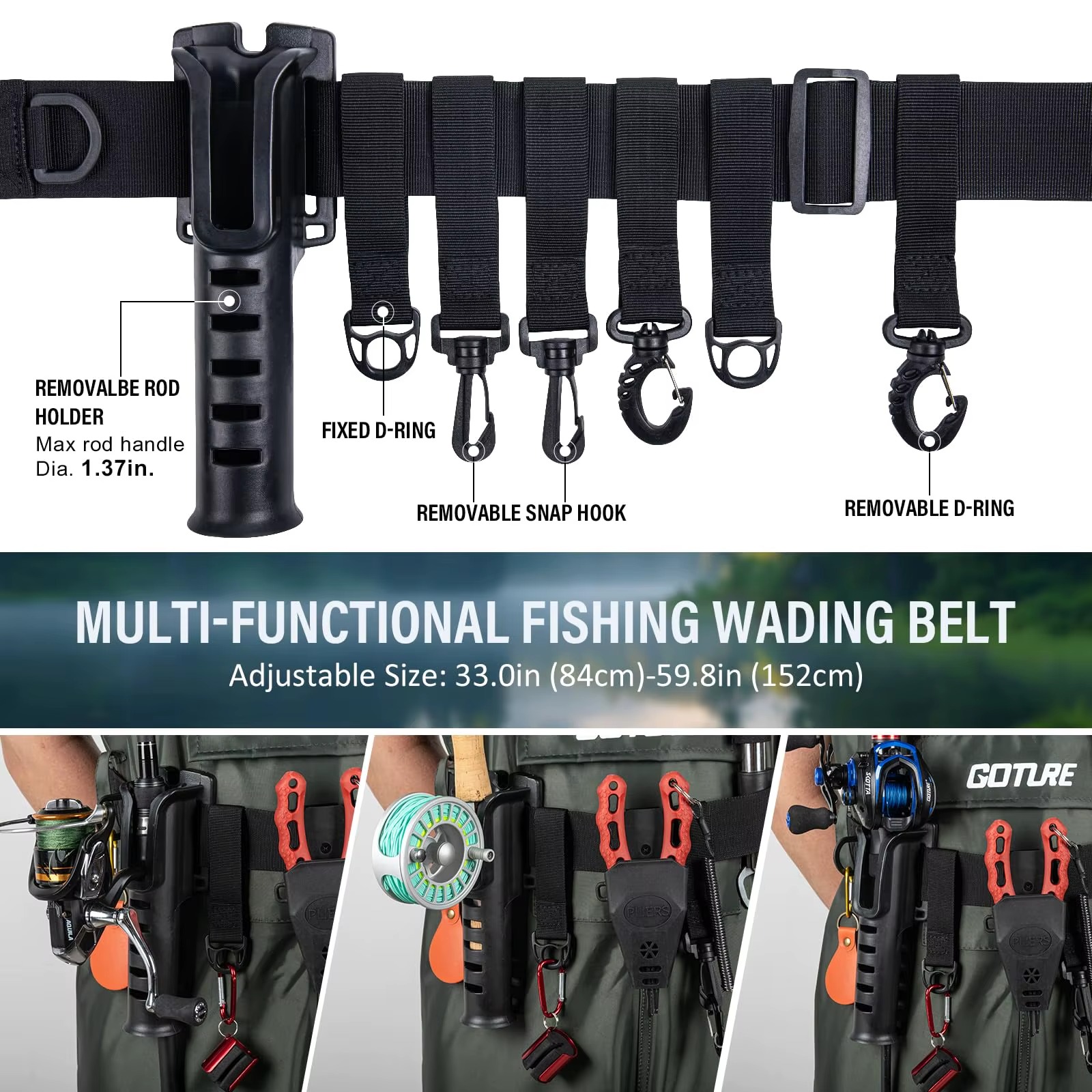 Goture Lightweight Chest Wader - Fishing Waders 评论和价格