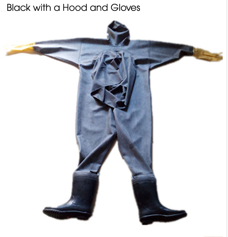 1mm Men Women Rubber Wader Sui - Fishing Rain Suit 评论和价格