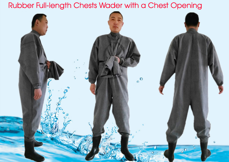 1mm Men Women Rubber Wader Sui - Fishing Rain Suit 评论和价格