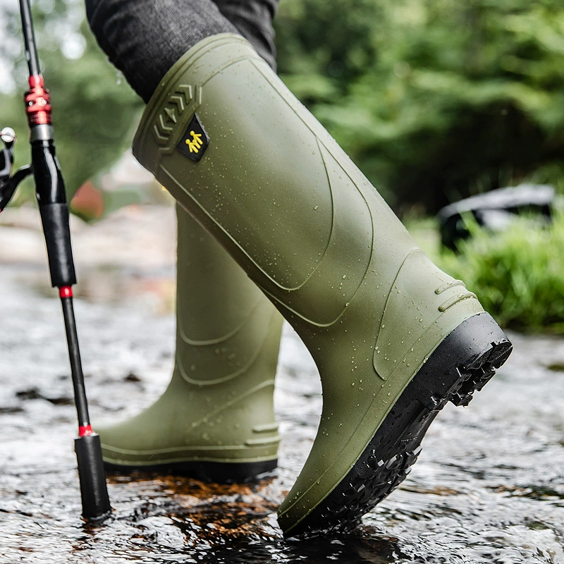 Men's Rain Boots Work Boots Sl - Fishing Boots 评论和价格